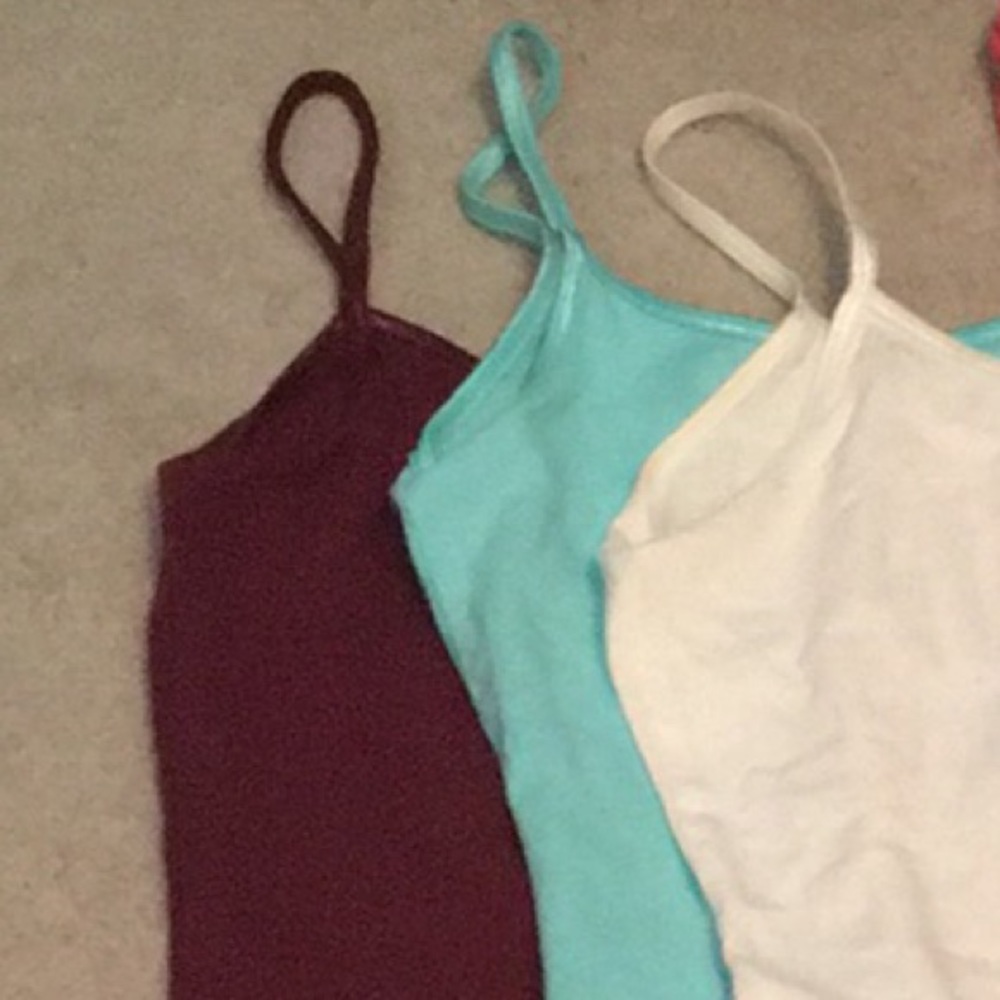3 barely worn camis.